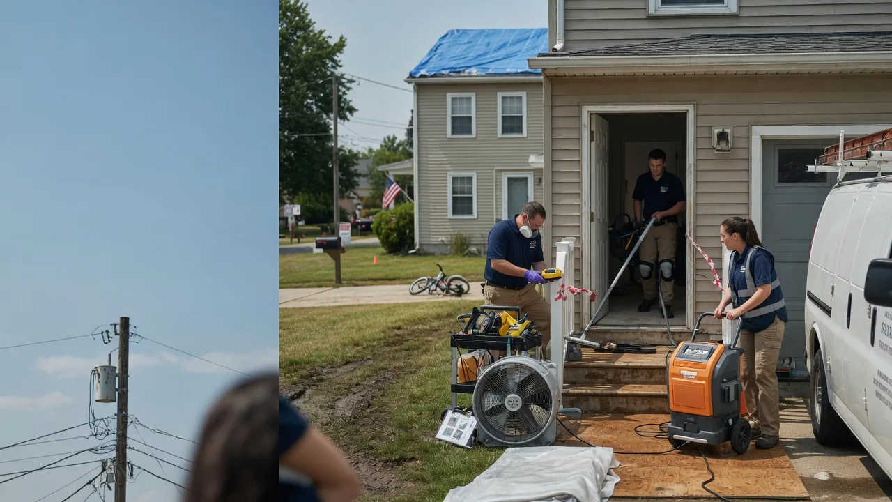 Water Damage Repair in Belmont, OH near me